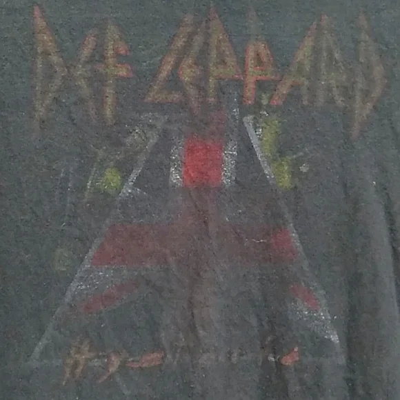 FIRM! RARE! Vintage Def Leppard Hysteria Tee Sz.L - Picture 1 of 12